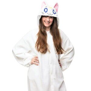 BNWT Sailor Moon Artemis Cat Adult Onesie Pajama, One Size